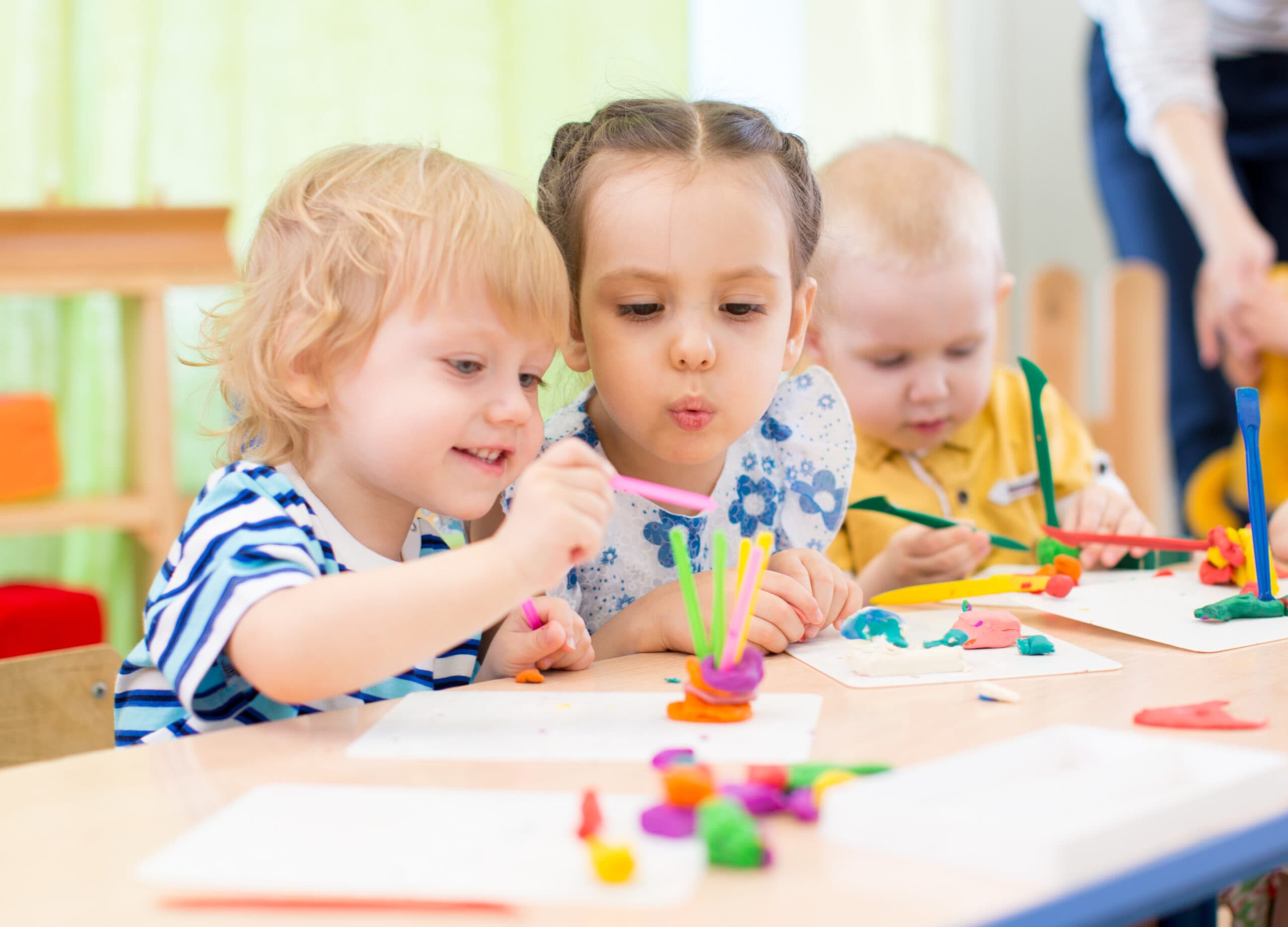 Children learning through play at Greenfield Country Preschool